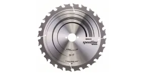 BOSCH Zaagblad Speedline Hout 250 x 30 x 3,2 mm, 24 2608640680