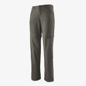 Broek Patagonia Women Quandary Convertible Pants Reg Forge Grey