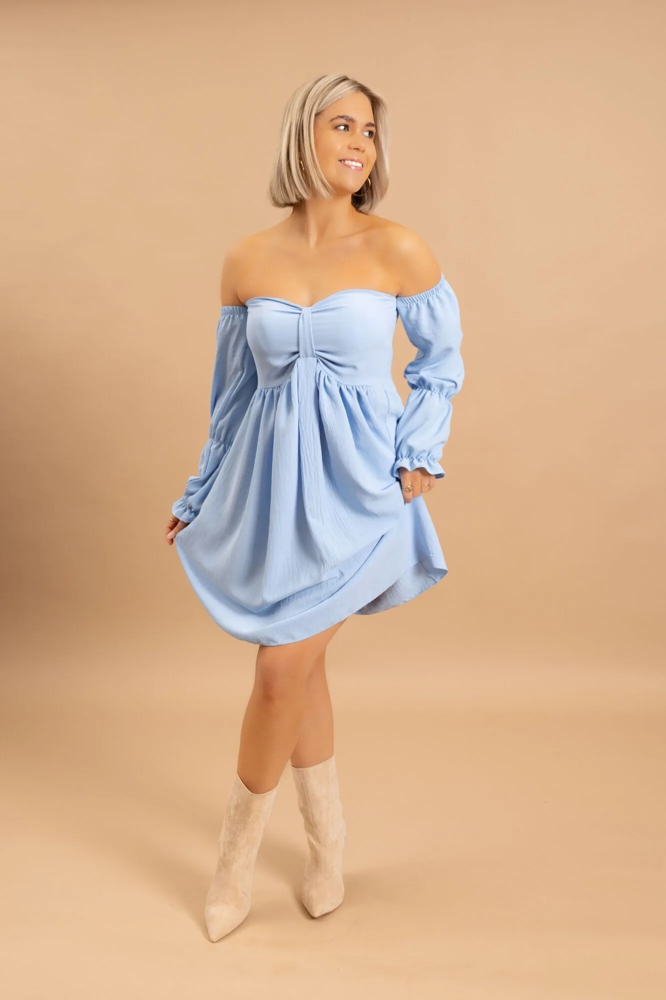 By Hilke Dress Liza Blue