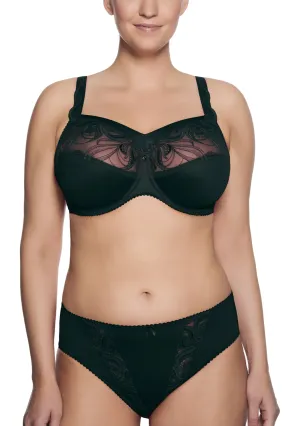 Carmen – Beugel BH met bovenrand – Black