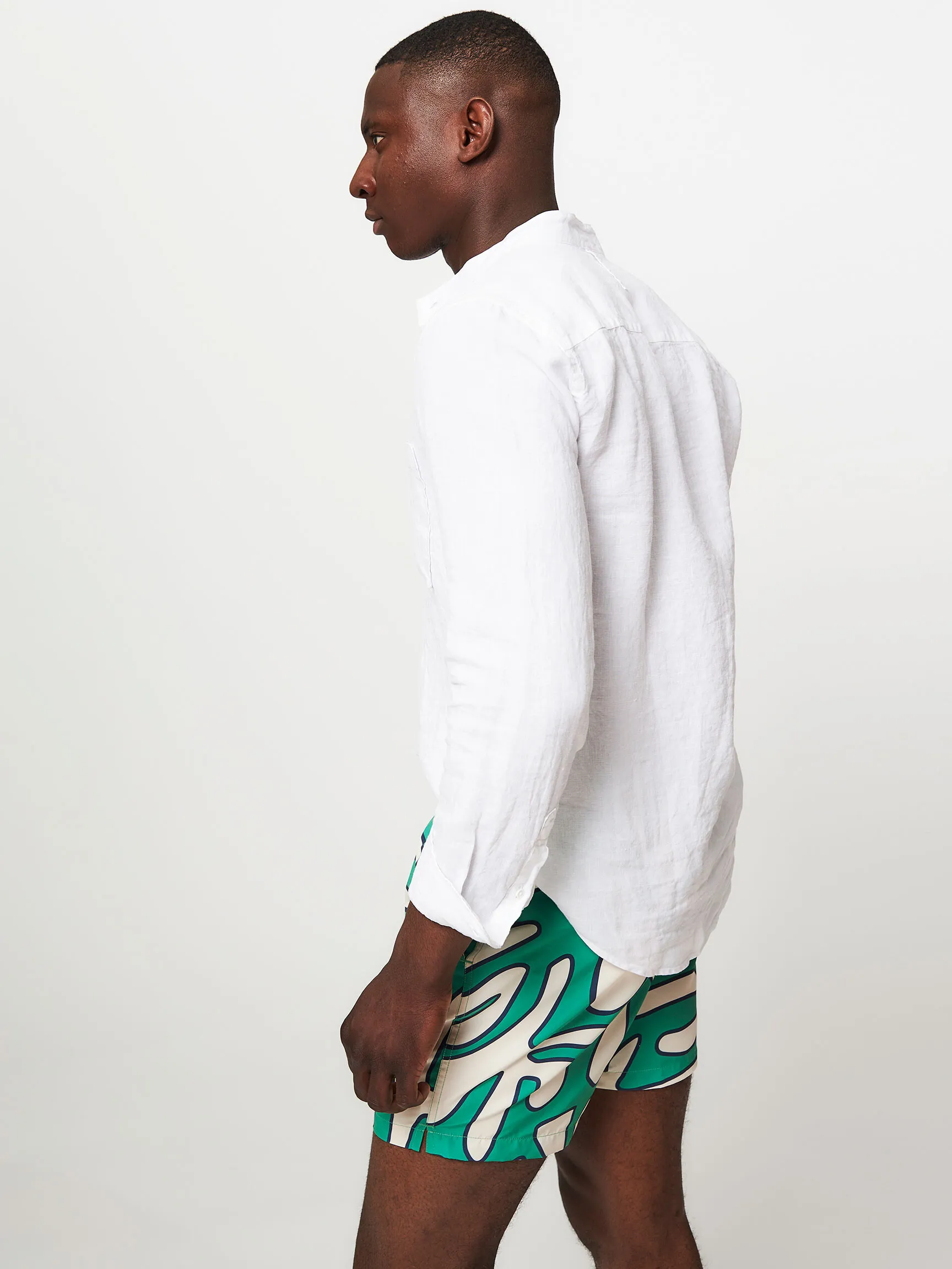 Closed Men Woven swim shorts with print