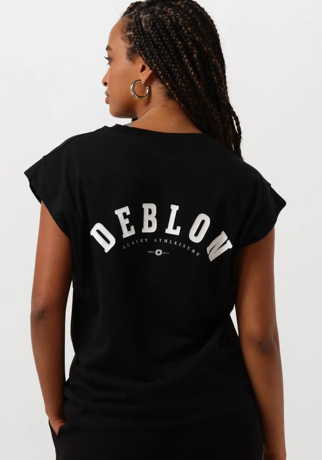 DEBLON SPORTS DAMES TOPS & TSHIRTS MEL TOP ZWART