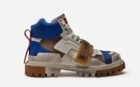 Dolce & Gabbana Trekking Schoenen Bruin-Blauw