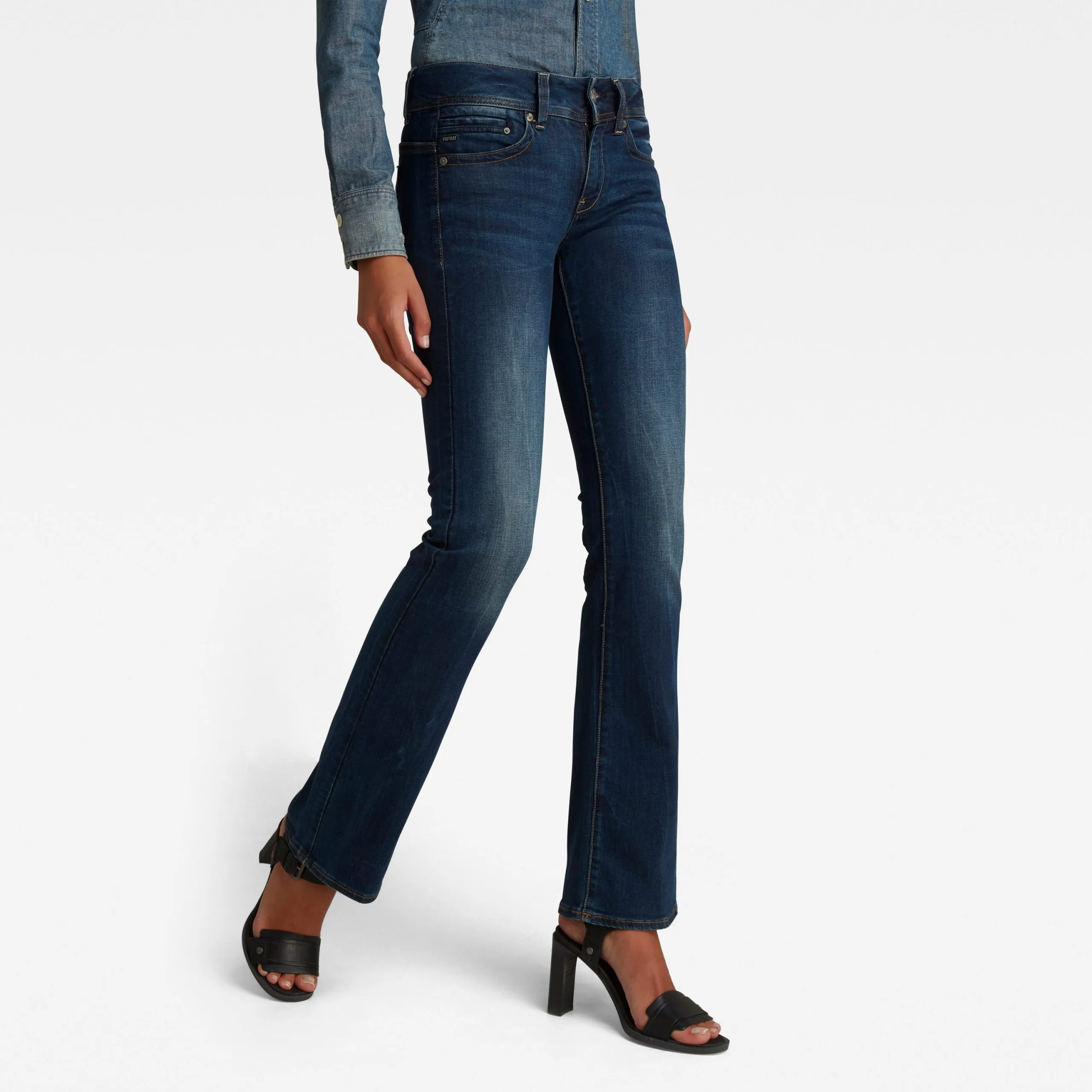 GSTAR MIDGE BOOTCUT JEANS