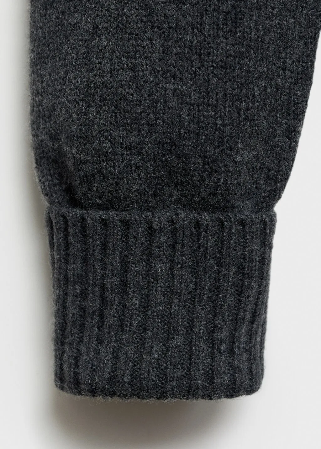 Gebreid wollen vest