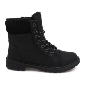 Geïsoleerde Timberki Trappers DD498-1 Zwart