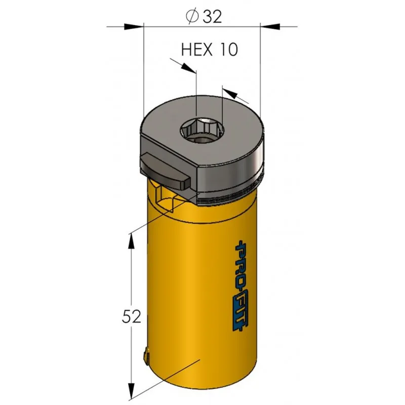 Hm Gatzaag Hout 32Mm