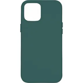 iPhone 12 Hoesje - Magnetisch - Groen - iPhone 12 Case Magneet - Geschikt voor Apple Magneet - Vegan Leer- MicroFiber - Metalen 