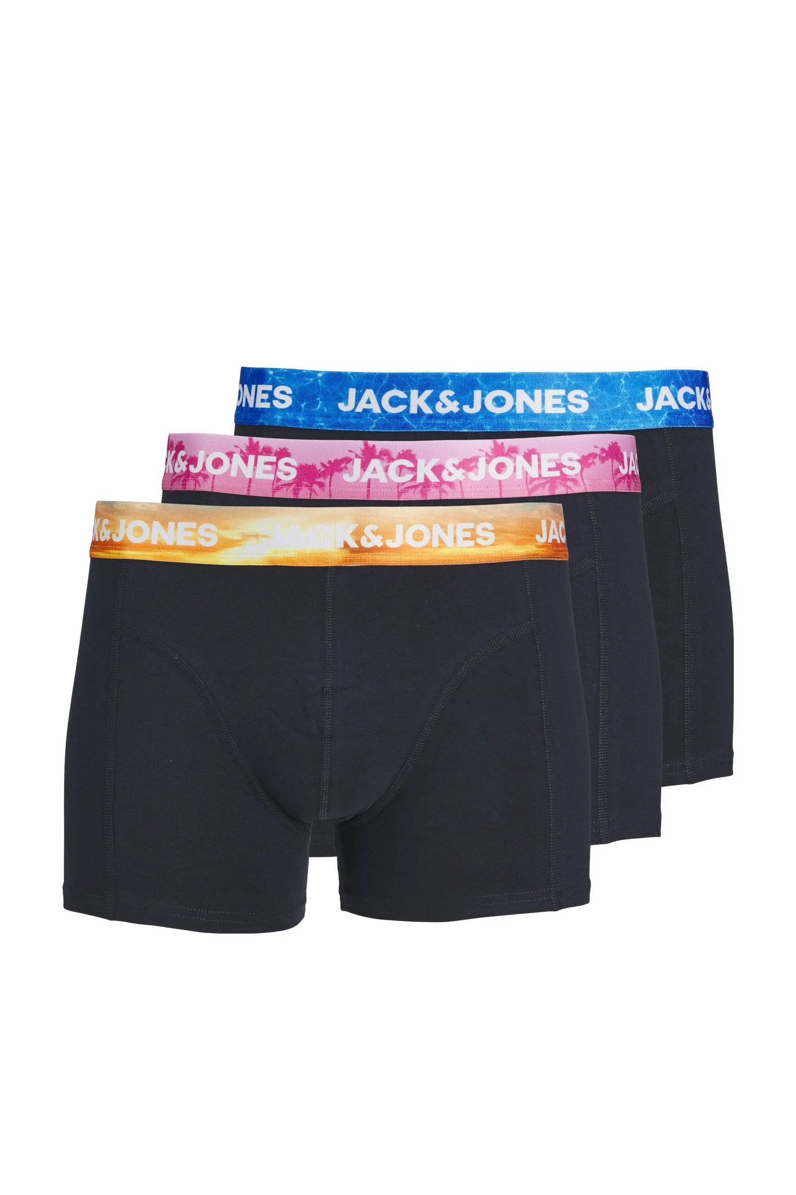 JACK & JONES boxershort JACLUCA (set van 3)