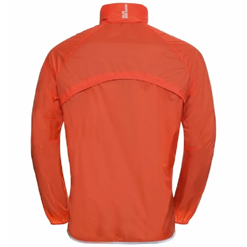 Jas Odlo Men Zeroweight Dual Dry Water Resistant Mandarin Red