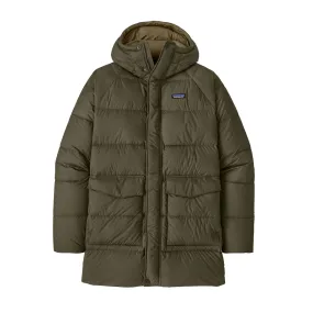Jas Patagonia Men Silent Down Parka Basin Green