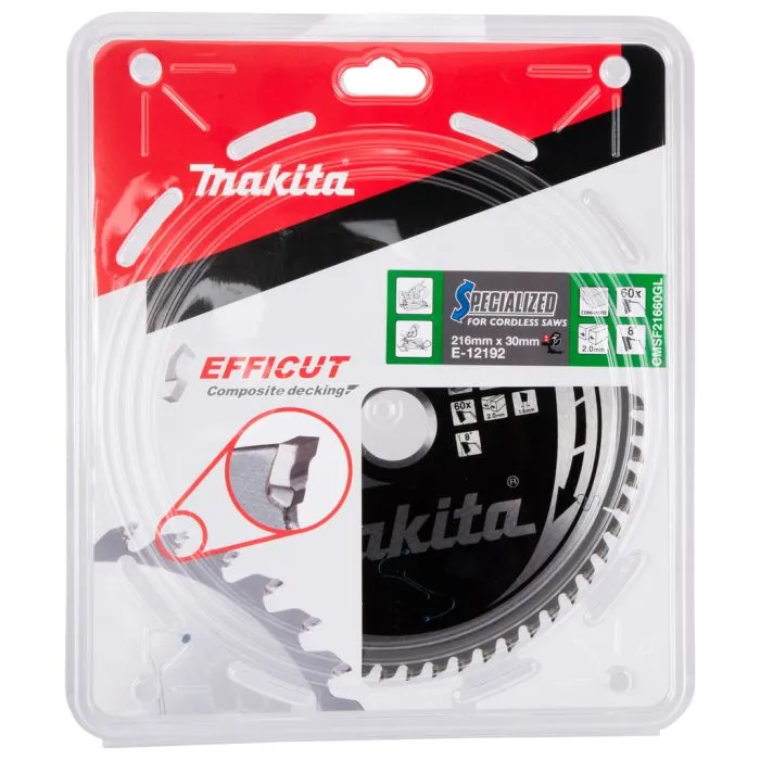MAKITA E12192 AFKORTZAAGBLAD WPC