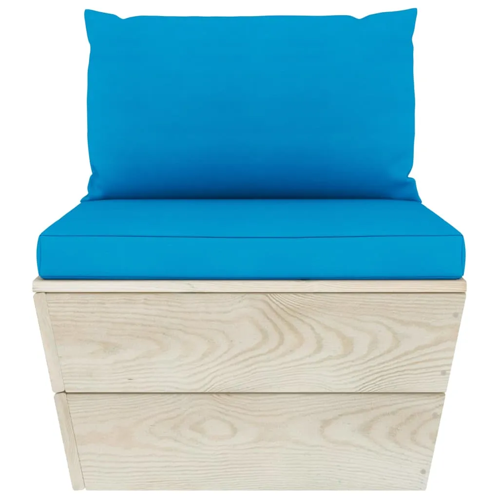 MEDINA 12DELIGE LOUNGESET MET KUSSENS PALLET VURENHOUT