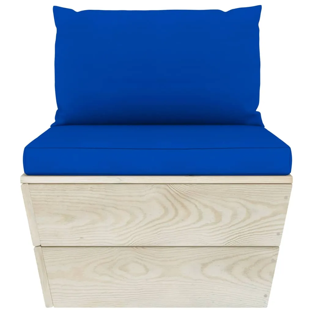MEDINA 6DELIGE LOUNGESET MET KUSSENS PALLET VURENHOUT
