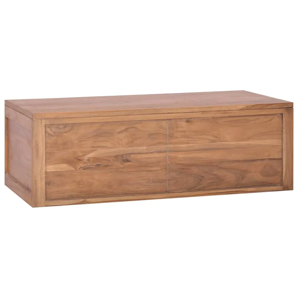 Medina Badkamerwandkast 90x45x30 cm massief teakhout