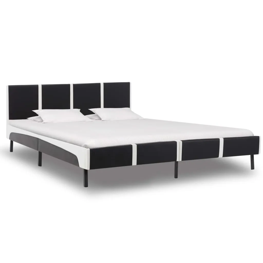 Medina Bed met traagschuim matras kunstleer 180x200 cm