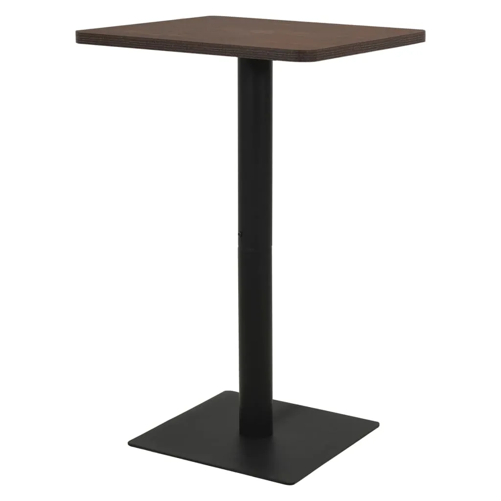Medina Bistrotafel 78,5x78,5x107 cm donkeressenkleurig