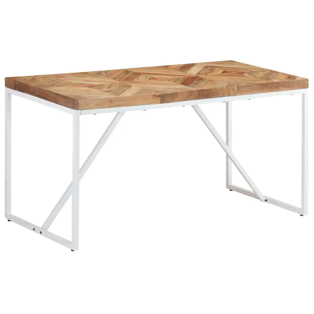 Medina Eettafel 140x70x76 cm massief acaciahout en mangohout