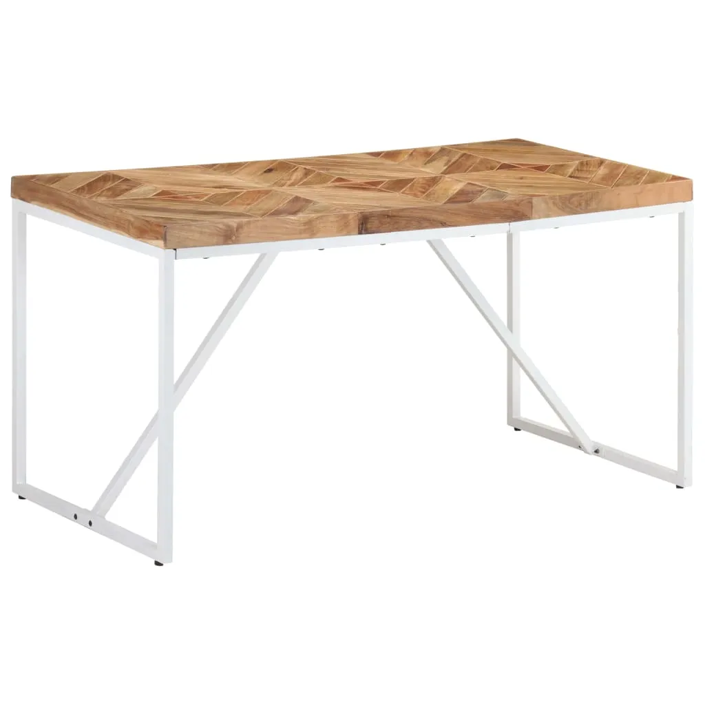 Medina Eettafel 140x70x76 cm massief acaciahout en mangohout