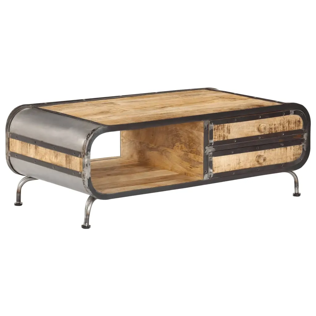 Medina Salontafel 100x50x35 cm massief mangohout