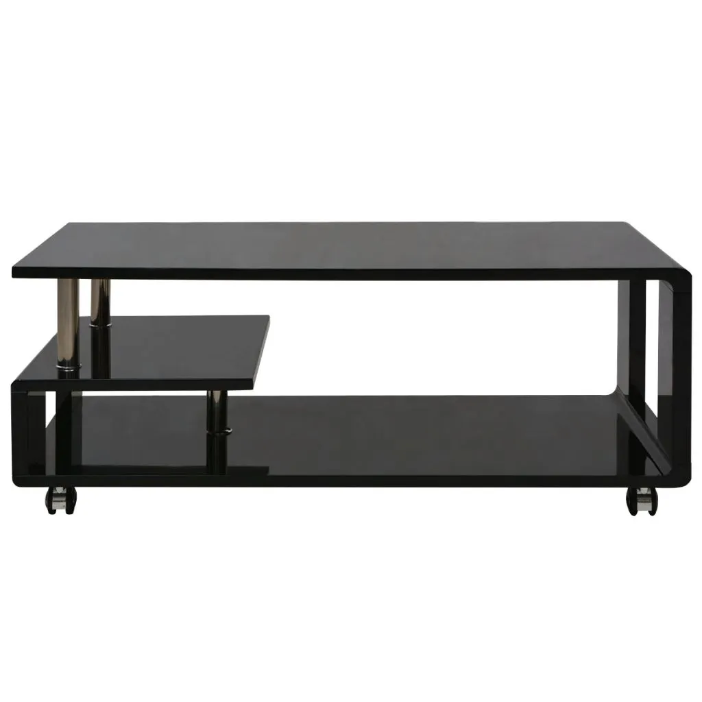 Medina Salontafel hoogglans zwart