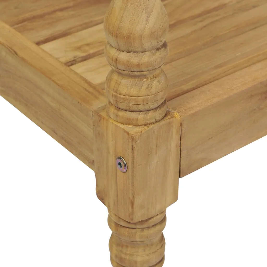 Medina Stoelen Batavia 2 st met groene kussens massief teakhout
