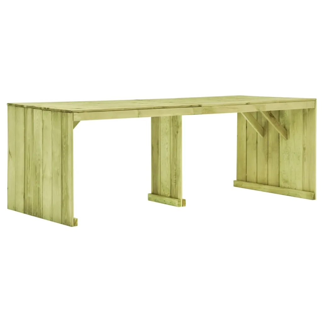 Medina Tuintafel 220x101,5x80 cm geïmpregneerd grenenhout