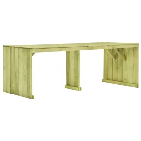 Medina Tuintafel 220x101,5x80 cm geïmpregneerd grenenhout