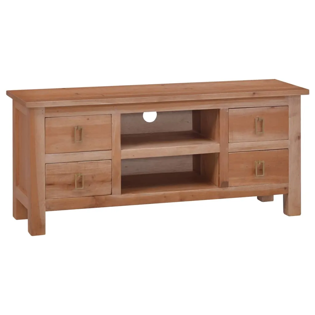 MEDINA TVMEUBEL 100X30X45 CM MASSIEF MAHONIEHOUT