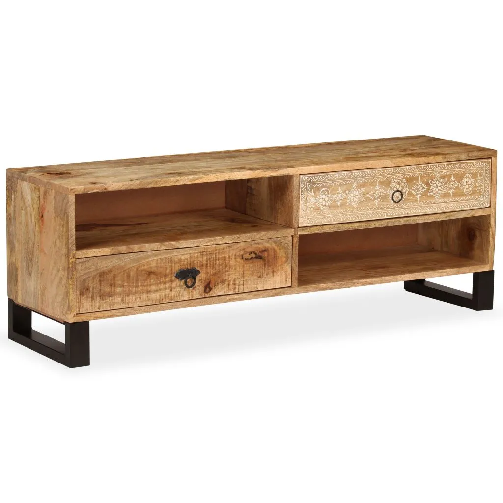 MEDINA TVMEUBEL 120X30X40 CM MASSIEF MANGOHOUT