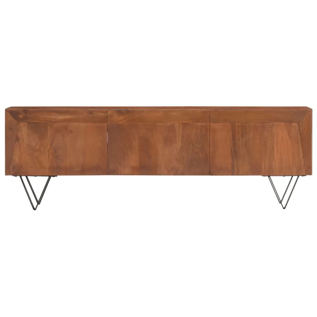 MEDINA TVMEUBEL 140X30X45 CM MASSIEF MANGOHOUT