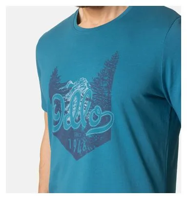 Odlo Nikko Logo Short Sleeve Jersey Blue