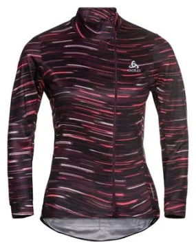 Odlo Zeroweight Ceramiwarm Women's Zip Jacket Red