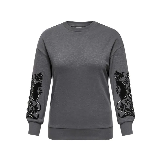 Only Carmakoma Carhellani l/s sweat jrs