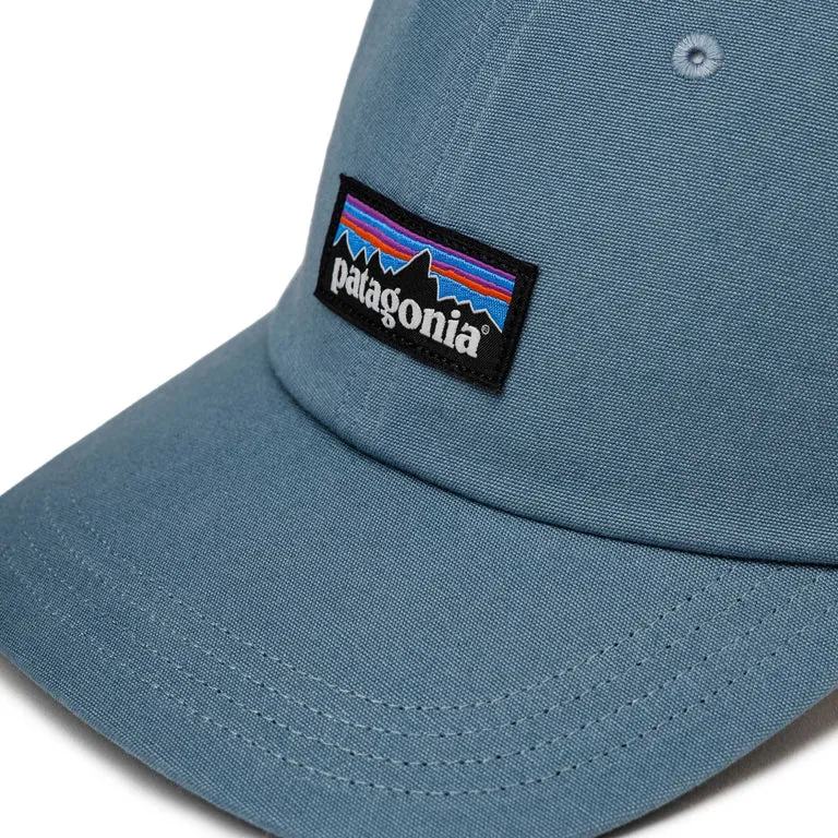 PATAGONIA P6 LABEL TRADITIONAL CAP UTILITY BLUE