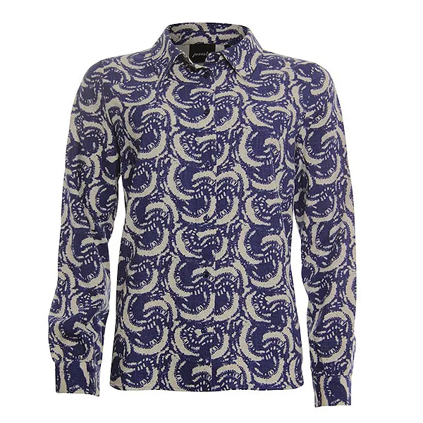 POOOLS BLOUSE 413110  BLUE CHALK