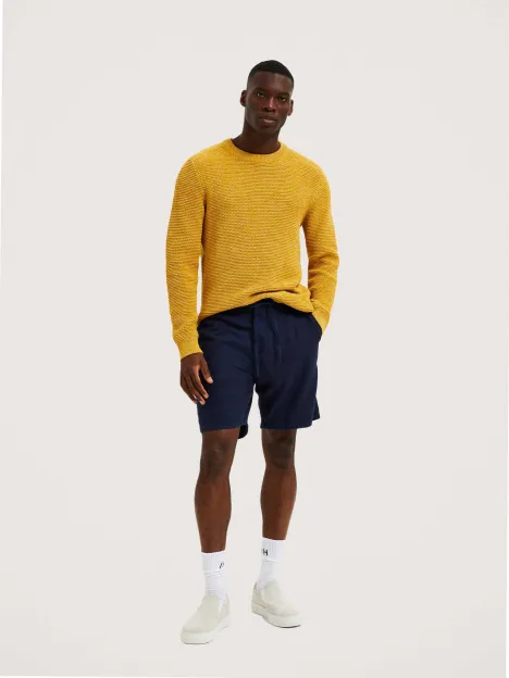 SELECTED HOMME  COMFORTBRODY LINNEN SHORT 16087638