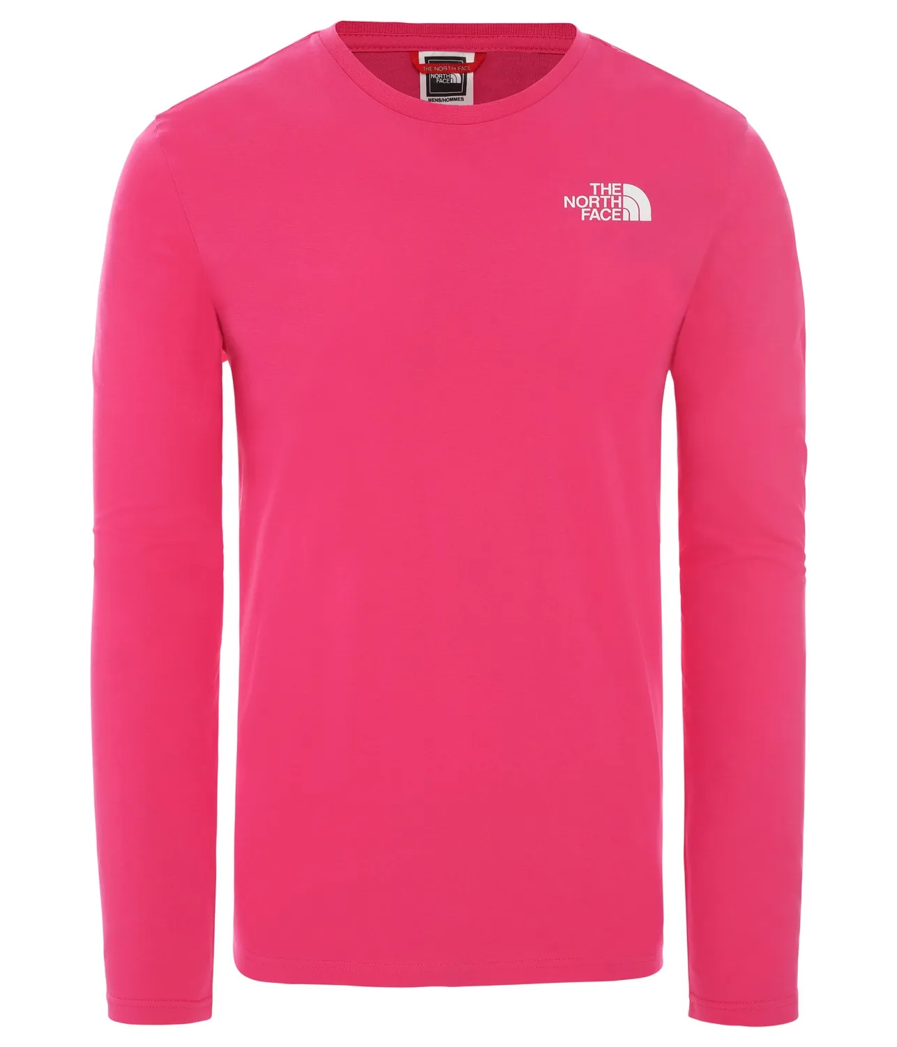 Shirt The North Face Men L/S Easy Tee Mr. Pink