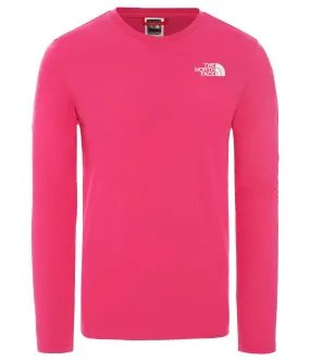 Shirt The North Face Men L/S Easy Tee Mr. Pink