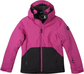 Ski Jas O'Neill Girls Adelite Jacket Fuchsia Red Colour Block