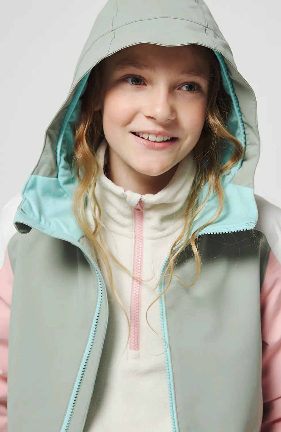 Ski Jas O'Neill Girls Dazzle Jacket Lily Pad