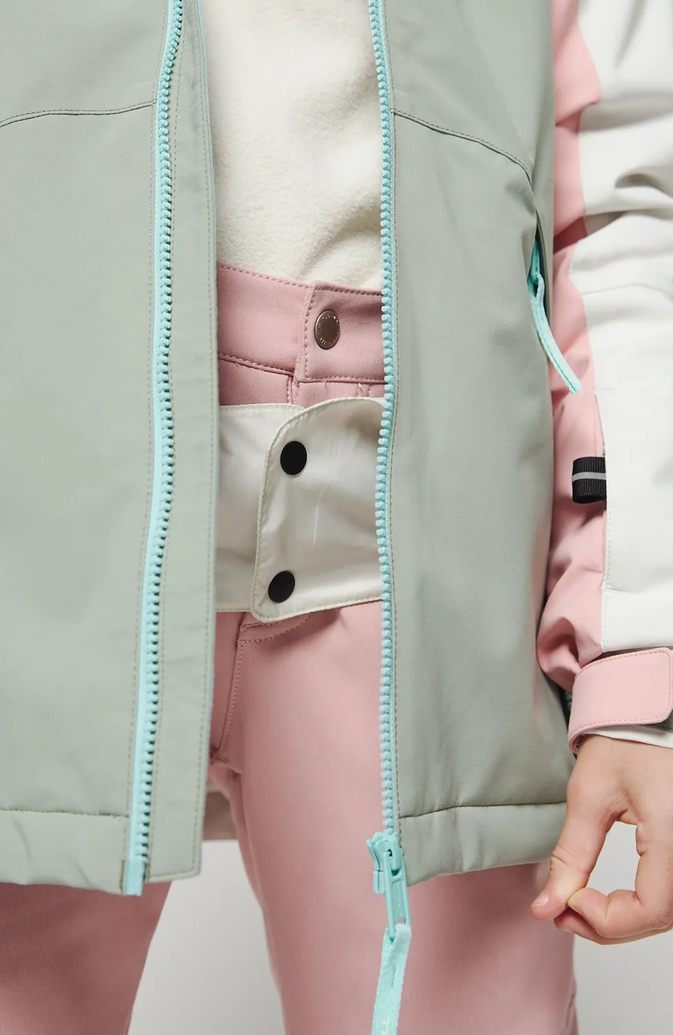 Ski Jas O'Neill Girls Dazzle Jacket Lily Pad
