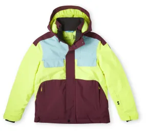 Ski Jas O'Neill Girls Tanzanite Windsor Wine Colour Block