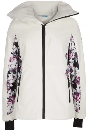 Ski Jas O'Neill Women Adelite Jacket Snow White Colour Block