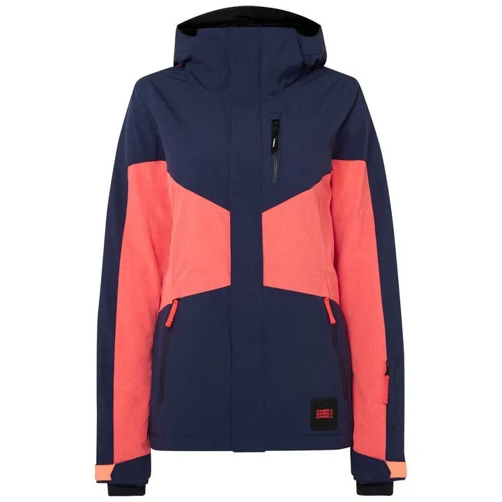 Ski Jas O'Neill Women Coral Jacket Scale