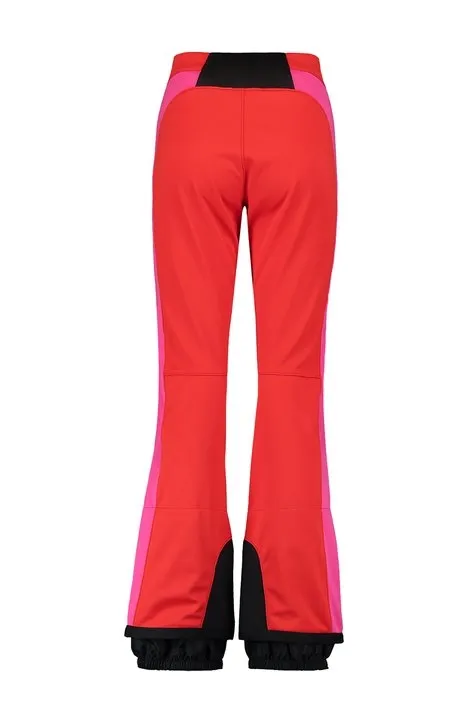Skibroek O'Neill Women Blessed Striped Pants Fiery Red 2021