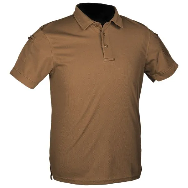 Tactical Quickdry Poloshirt Dark Coyote
