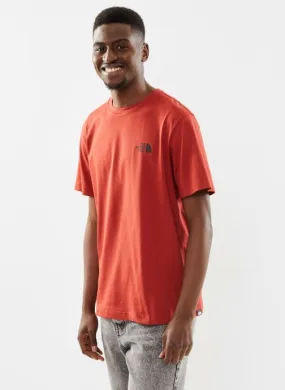      The North Face Men's S/S Simple Dome Tee - Rood   