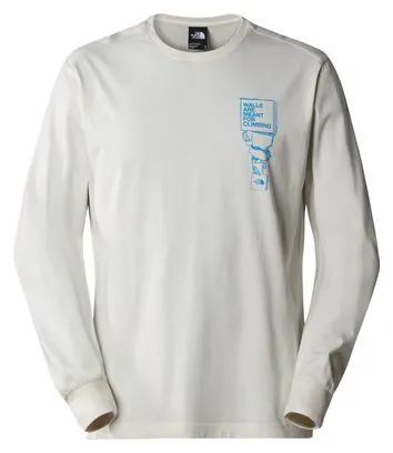 THE NORTH FACE OUTDOOR GRAPHIC LONG SLEEVE TSHIRT WIT