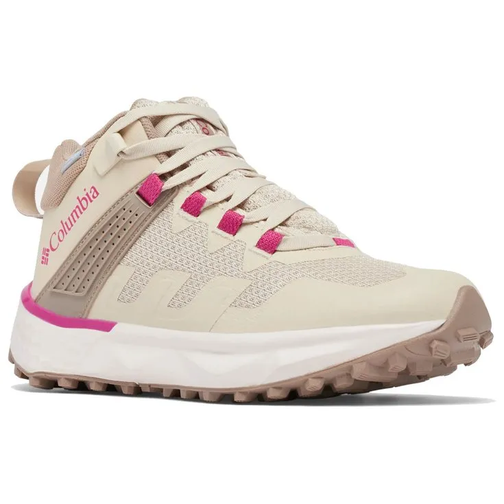 Trekkingschoenen Columbia Facet 75 Mid Outdry Wmn Dark Stone Dark Fuchsia
